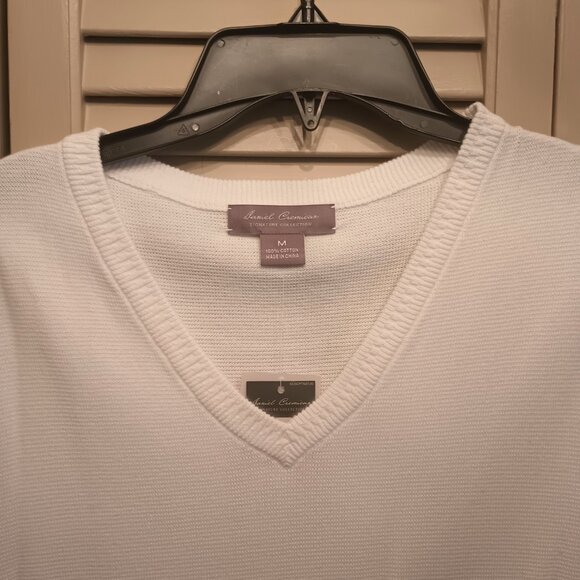 Daniel Cremieux V-Neck Sweater Vest Sz M - Picture 3 of 4